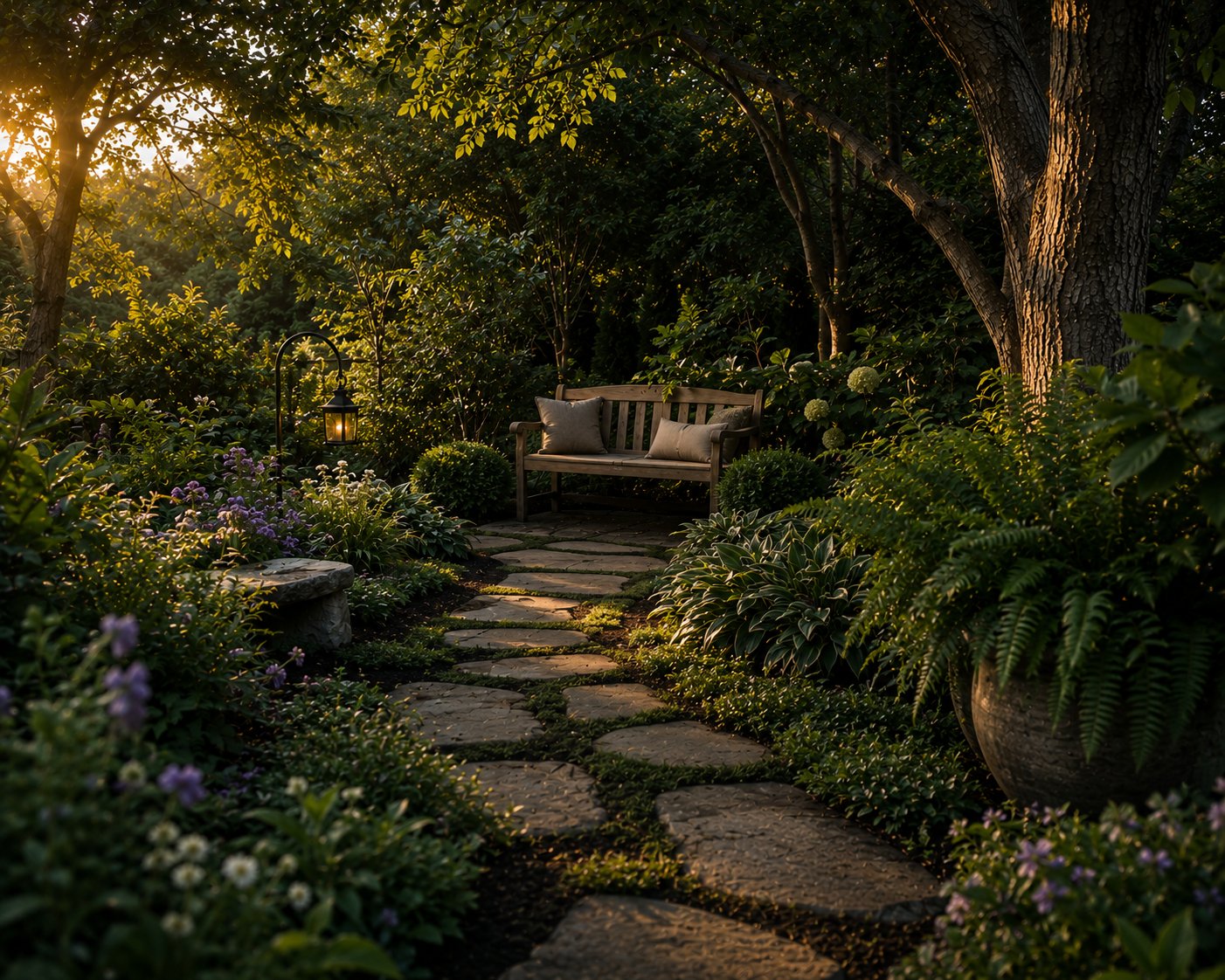 The retreat — a quiet corner for prayer, meditation, or yoga